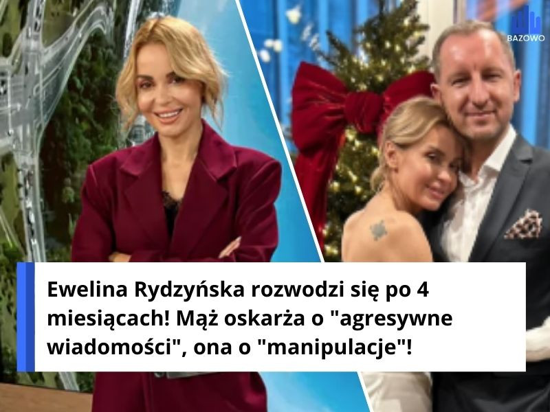 Ewelina Rydzyńska rozwodzi się po 4 miesiącach! Mąż oskarża o "agresywne wiadomości", ona o "manipulacje"!